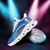 Jesus Walk By Faith Blue Running Sneakers Max Soul Shoes, Max Soul Sneakers, Max Soul Shoes