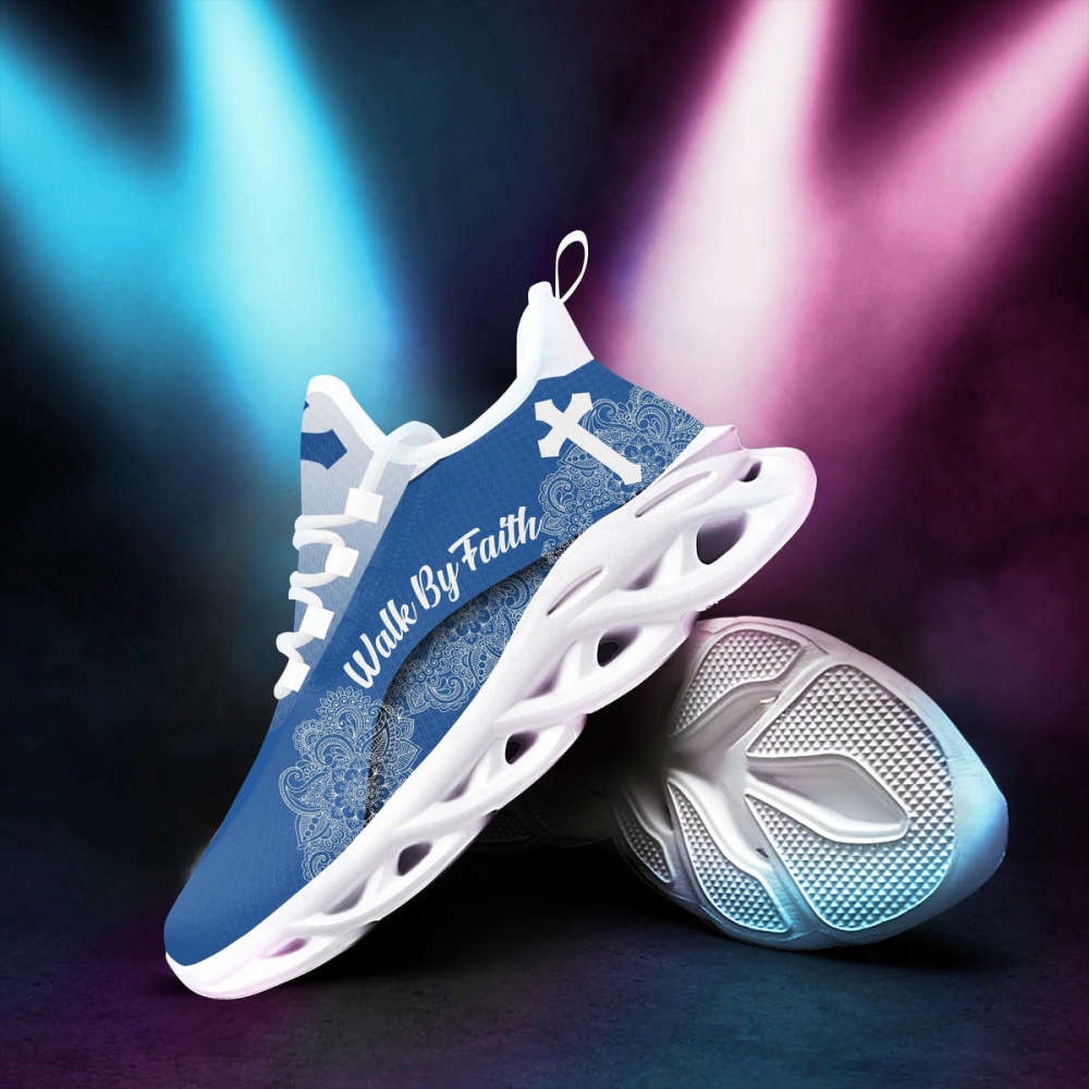 Jesus Walk By Faith Blue Running Sneakers 3 Max Soul Shoes, Max Soul Sneakers, Max Soul Shoes Jesus Walk By Faith Blue Running Sneakers 3 Max Soul Shoes, Max Soul Sneakers, Max Soul Shoes