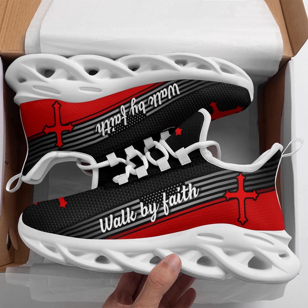 Jesus Walk By Faith Running Red Sneakers Max Soul Shoes, Max Soul Sneakers, Max Soul Shoes Jesus Walk By Faith Running Red Sneakers Max Soul Shoes, Max Soul Sneakers, Max Soul Shoes