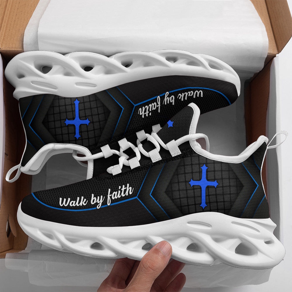 Jesus Walk By Faith Running Sneakers Black 2 Max Soul Shoes, Max Soul Sneakers, Max Soul Shoes Jesus Walk By Faith Running Sneakers Black 2 Max Soul Shoes, Max Soul Sneakers, Max Soul Shoes