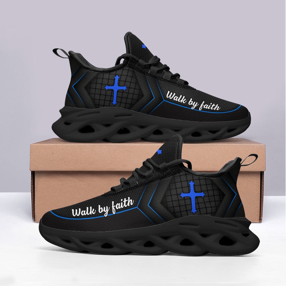 Jesus Walk By Faith Running Sneakers Black 2 Max Soul Shoes, Max Soul Sneakers, Max Soul Shoes Jesus Walk By Faith Running Sneakers Black 2 Max Soul Shoes, Max Soul Sneakers, Max Soul Shoes