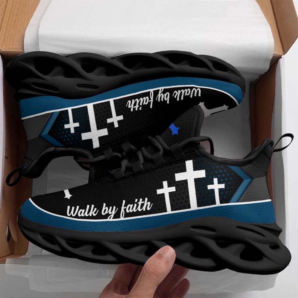 Jesus Walk By Faith Running Sneakers Blue 1 Max Soul Shoes, Max Soul Sneakers, Max Soul Shoes Jesus Walk By Faith Running Sneakers Blue 1 Max Soul Shoes, Max Soul Sneakers, Max Soul Shoes