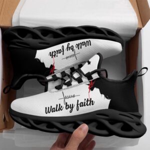 Jesus Walk By Faith Running Sneakers Max&hellip;