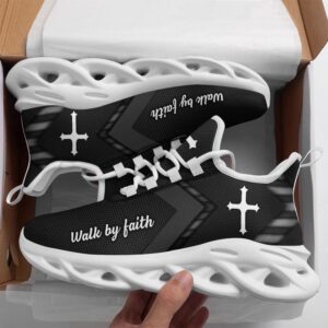 Jesus White Black Running Sneakers 2 Max&hellip;