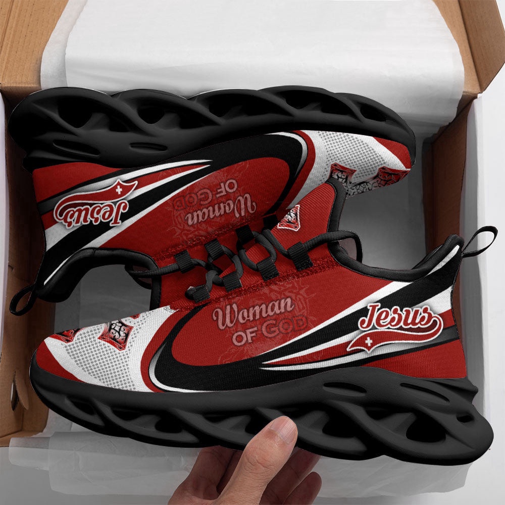 Jesus Women Of God Running Sneakers Max Soul Shoes, Max Soul Sneakers, Max Soul Shoes