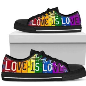 LGBT Pride Women Sneakers Love Is Love,&hellip;