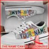 Line Dance License Plates Personalized Canvas Low Top Shoes, Low Top Designer Shoes, Low Top Sneakers