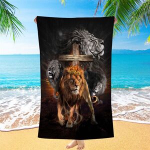 Lion Of Judah Wooden Cross Jesus The&hellip;