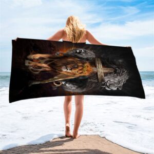 Lion Of Judah Wooden Cross Jesus The&hellip;