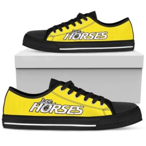 Love Horses Yellow Women s Low Top&hellip;