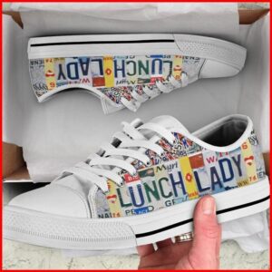Lunch Lady License Plates Canvas Low Top Shoes Low Top Designer Shoes Low Top Sneakers 2 e64cwy.jpg