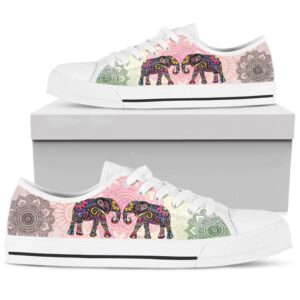 Mandala Elephant Low Top Shoes Sneaker TM010014Sb&hellip;