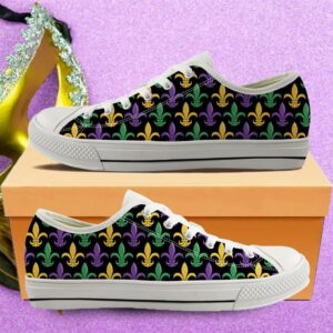 Mardi Gras Shoes Symbol Low Top, Low&hellip;