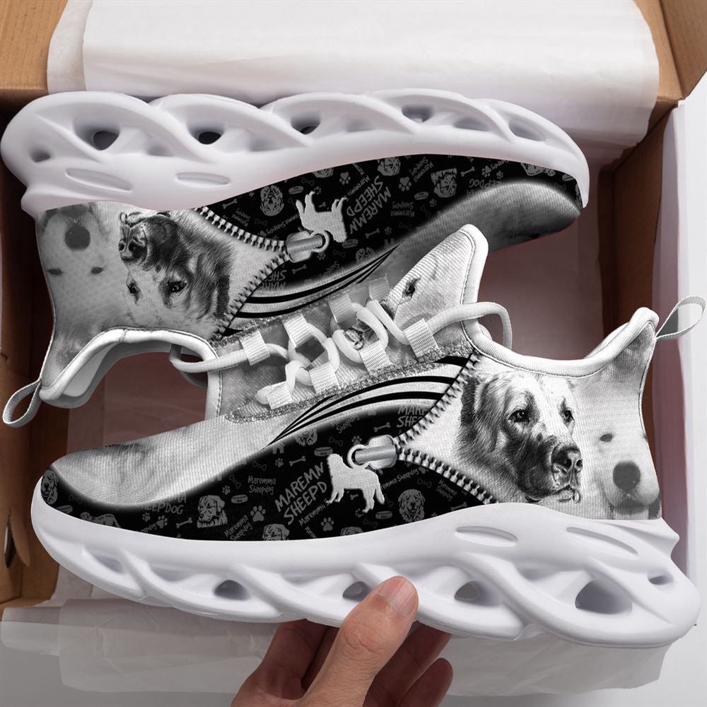 Maremma Sheepdog Sketch Max Soul Shoes Kid, Max Soul Sneakers, Max Soul Shoes