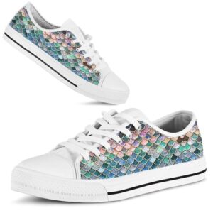 Mermaid Scales Low Top Shoes, Low Top&hellip;
