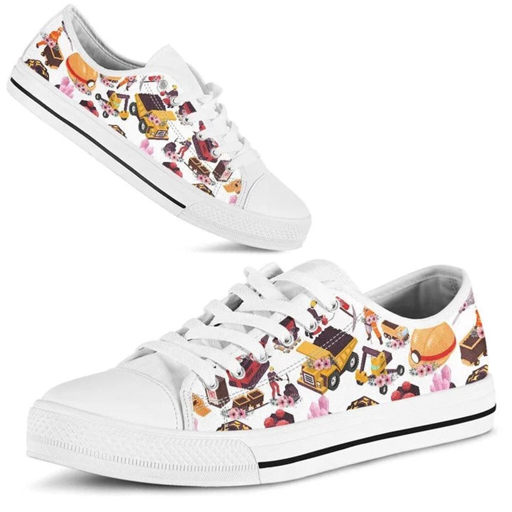 Miner Hobby Flower Watercolor Low Top Shoes, Low Top Designer Shoes, Low Top Sneakers Miner Hobby Flower Watercolor Low Top Shoes, Low Top Designer Shoes, Low Top Sneakers