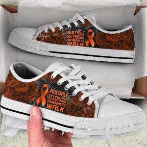 Multiple Sclerosis Shoes Awareness Walk Low Top&hellip;
