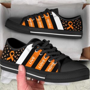 Multiple Sclerosis Shoes Plaid Low Top Shoes Canvas Shoes Low Top Designer Shoes Low Top Sneakers 2 pvtsso.jpg