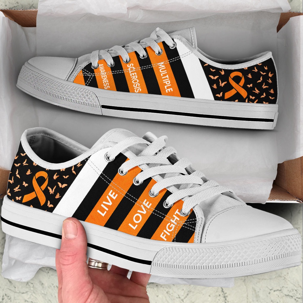 Multiple Sclerosis Shoes Plaid Low Top Shoes, Low Top Designer Shoes, Low Top Sneakers Multiple Sclerosis Shoes Plaid Low Top Shoes, Low Top Designer Shoes, Low Top Sneakers