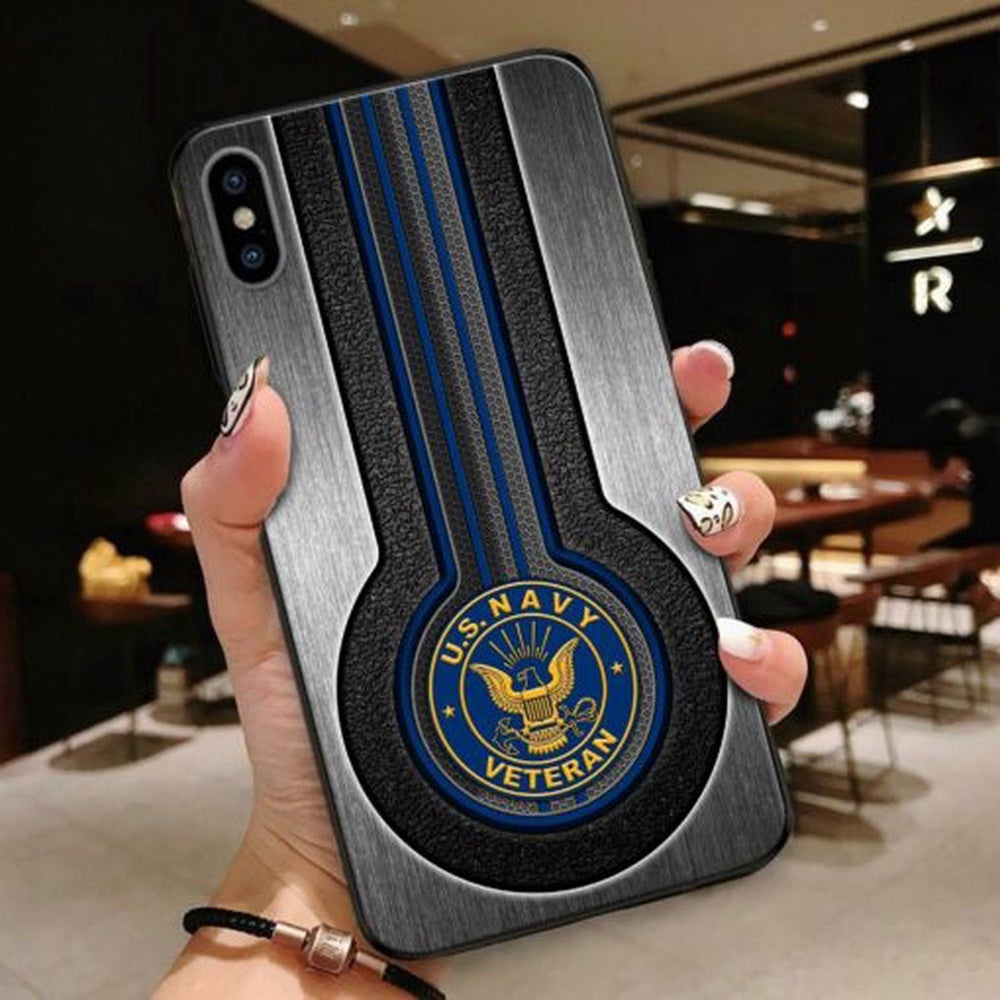 Normal Phone Case For United States Navy Veteran All Over Printed, Military Phone Cases, Navy Phone Case