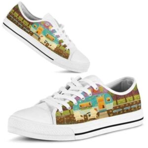 Peaceful Camping Night Low Top Shoes, Low&hellip;