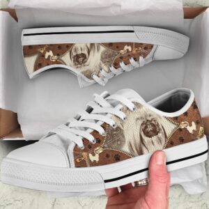 Pekingese Low Top Shoes, Designer Low Top&hellip;