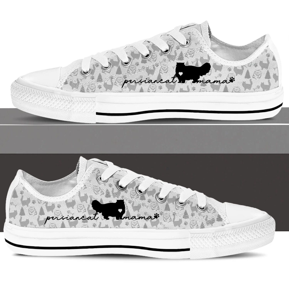 Persian Cat Low Top Shoes, Cat Walking Shoes Men Women, Low Top Sneakers, Low Top Designer Shoes Persian Cat Low Top Shoes, Cat Walking Shoes Men Women, Low Top Sneakers, Low Top Designer Shoes