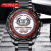 Personalized Name And Time In Memory Of The 58479 Brothers Veteran Watch, Watch Military, Men Military Watch, Fathers Watches