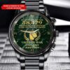 Personalized Name And Time Vietnam War Veteran Watch, Watch Military, Men Military Watch, Fathers Watches