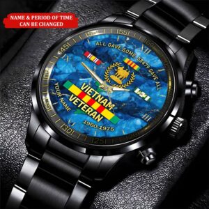 Personalized Name Time Navy Vietnam Veteran Watch,&hellip;