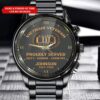 Personalized Name Time United States Army Vietnam Veteran Business Watch, Watch Military, Men Military Watch, Fathers Watches