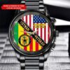Personalized Name Time Proudly Served Vietnam Veteran Business Watch, Watch Military, Men Military Watch, Fathers Watches