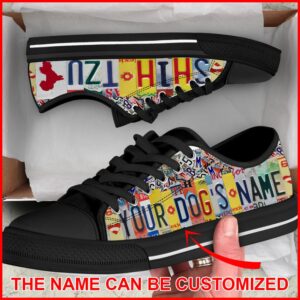 Personalized Shih Tzu License Plates Low Top&hellip;