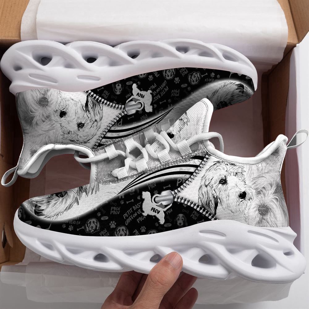Petit Basset Griffon Vendéen Sketch Max Soul Shoes Kid, Max Soul Sneakers, Max Soul Shoes