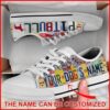 Pitbull Mom License Plates Personalized Canvas Low Top Shoes, Designer Low Top Shoes, Low Top Sneakers Pitbull Mom License Plates Personalized Canvas Low Top Shoes, Designer Low Top Shoes, Low Top Sneakers