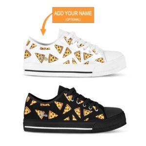 Pizza Printed Shoes Pizza Sneakers Low Top Converse Style Shoes For Men Women Low Top Designer Shoes Low Top Sneakers 4 ddgwky.jpg