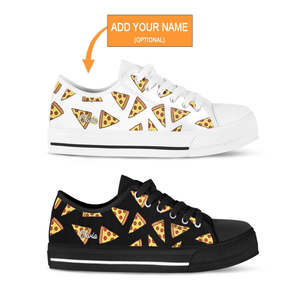 Pizza Printed Shoes, Pizza Sneakers Low Top Converse Style Shoes For Men Women, Low Top Designer Shoes, Low Top Sneakers Pizza Printed Shoes, Pizza Sneakers Low Top Converse Style Shoes For Men Women, Low Top Designer Shoes, Low Top Sneakers