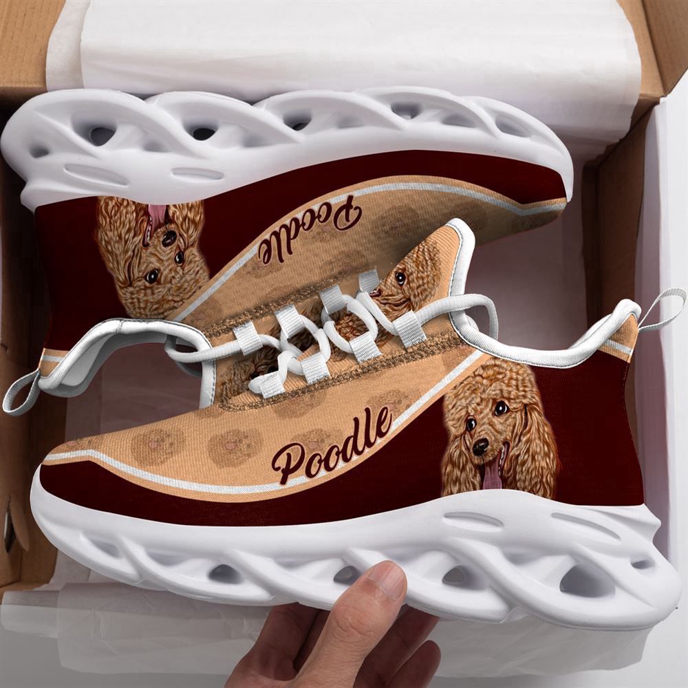 Poodle Max Soul Shoes, Dog Lovers Gifts For Him or Her, Max Soul Sneakers, Max Soul Shoes