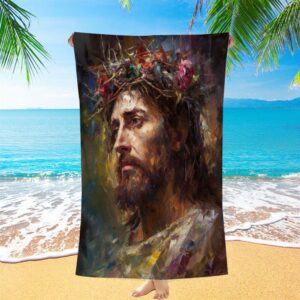 Portrait Of Jesus With The Crown Of&hellip;