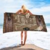 Prayer Is The Key To Heaven Beach Towel, Christian Beach Towel, Beach Towel