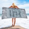 Prayer Is The Key To Heaven Beach Towel, Christian Beach Towel, Beach Towel