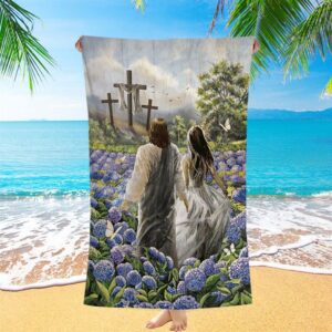 Pretty Girl Walking With Jesus In Purple&hellip;