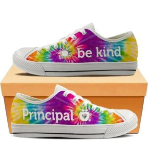 Principal Bekind Tie Dye Canvas Low Top&hellip;