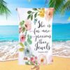 Proverbs 3 5, Trust In The Lord With All Your Heart Beach Towel, Christian Beach Towel, Beach Towel Proverbs 3 5, Trust In The Lord With All Your Heart Beach Towel, Christian Beach Towel, Beach Towel