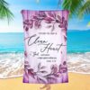 Psalm 5110 Create In Me A Clean Heart 1 Beach Towel, Christian Beach Towel, Beach Towel