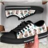 Pug Dog Adorable Low Top Shoes Canvas Sneakers Casual Shoes, Designer Low Top Shoes, Low Top Sneakers