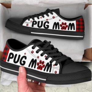 Pug Mom Paid Caro Low Top Shoes&hellip;