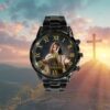Religion Holy Virgin Mary Our Lady Watch, Christian Watch, Religious Watches, Jesus Watch Religion Holy Virgin Mary Our Lady Watch, Christian Watch, Religious Watches, Jesus Watch