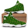 Saint Patrick’s Day Irish Print Pattern Black Basketball Shoes, Basketball Shoes, Best Basketball Shoes 2024