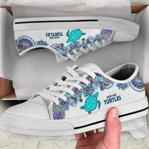 Save Turtle Low Top Shoes Sneaker, Low&hellip;
